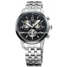 Skone 7145 stainless steel back water resistant quartz watches